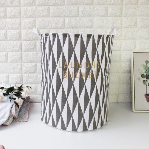 

Fresh Style Dirty Clothes Folding Storage Bucket