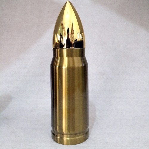 

350ML Bullet Shaped Stainless Steel Thermos Coffee Mug Vacuum Flask Cup