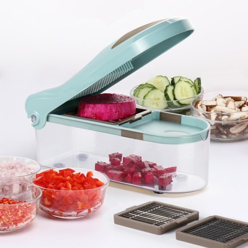 

Multi-functional Manual Kitchen Slicer Vegetable Cutter Potato Peeler