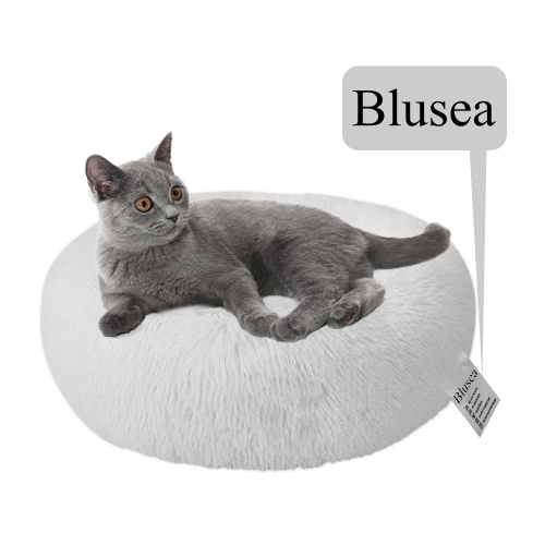 Blusa Soft Plush Round Pet Bed