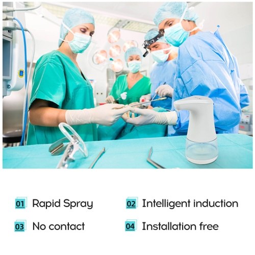 

Household Automatic Induction Alcohol Disinfection Sprayer Sterilizer Disposable Hand Cleaner