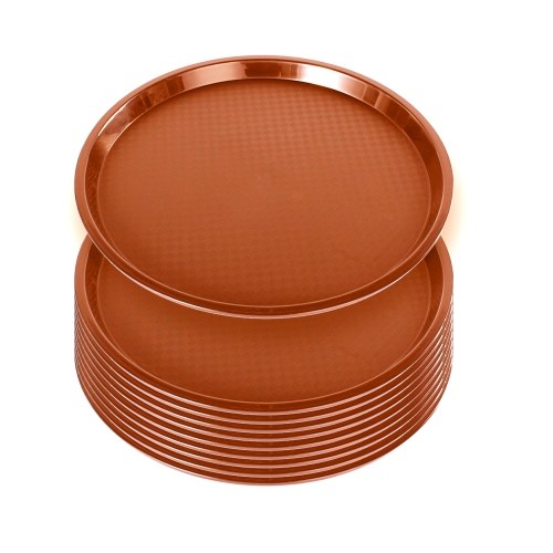 

10pcs 14-inch Round Waitress/Waiter Tray