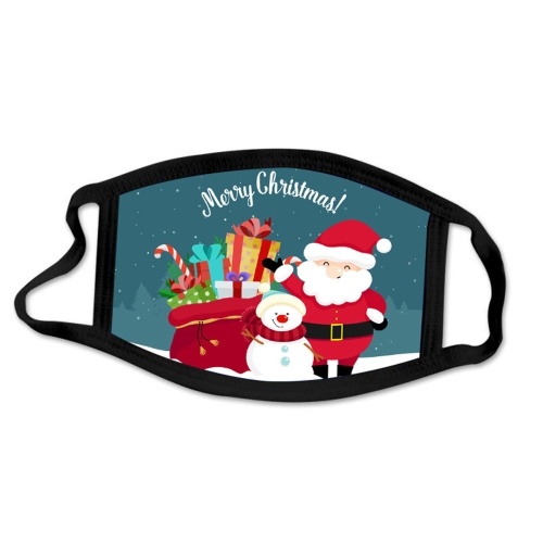 

1 Pack Anti-Dust Mouth Mask Merry Christmas Fashion Protective Face Masks