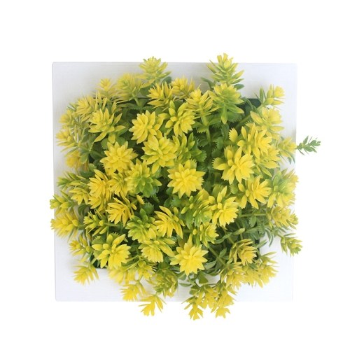 

6x6 Inch Artificial Flower Plant Photo Display Frame