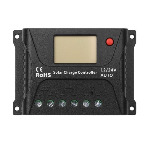 Controlador de carga solar PWM 10A