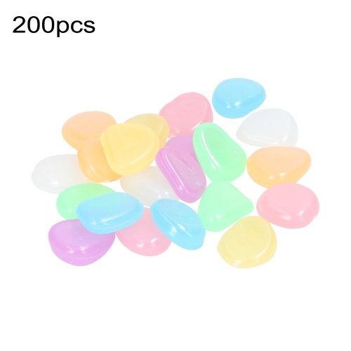 

200pcs Artificial Fluorite Garden Pebbles