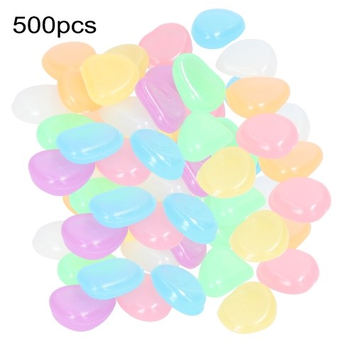 

500шт искусственная флюоритовая садовая галька
