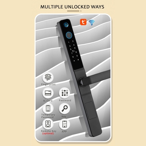 WiFi Smart Lock with Camera Keyless Entry Door Lock