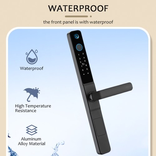 WiFi Smart Lock with Camera Keyless Entry Door Lock