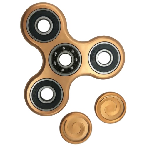 ABS Tri Fidget dito mano Spinner Spin Widget fuoco giocattolo EDC tasca Desktoy triangolo di plastica del regalo per l'ADHD per bambini adulti alleviare lo stress ansia Noia Killing Time