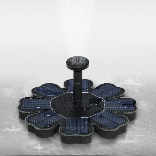 

Anself Solar Pump Floating Water Fountain for Bird Bath Pond Garden Decoration 8V 1.6W Solar Panel Water Pump Kit New Version