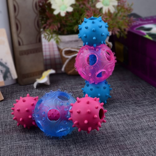 

Cute Color Small Interactive IQ Pet Dog Отправляйте игрушку с шариковой штангой с белой собакой для чистки зубов Chew Toy Toxic Free Safe Dog Развлекательная игрушечная пища, продающая игрушку для домашних животных.