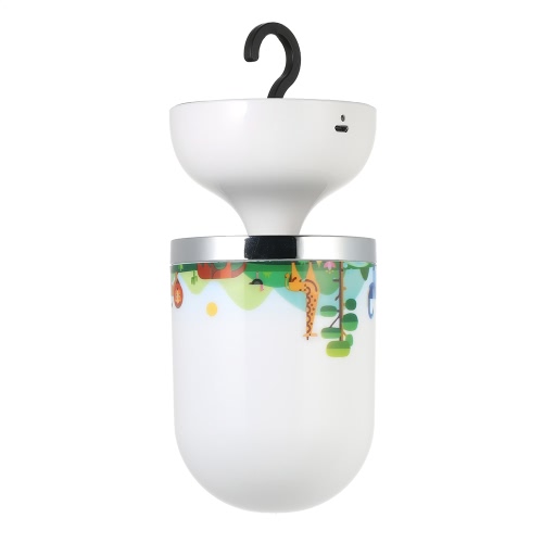 

Портативный USB аккумуляторная датчик вибрации Baby Room Висячие светодиодные Night Light Детские лампы для спальни Желтый свет