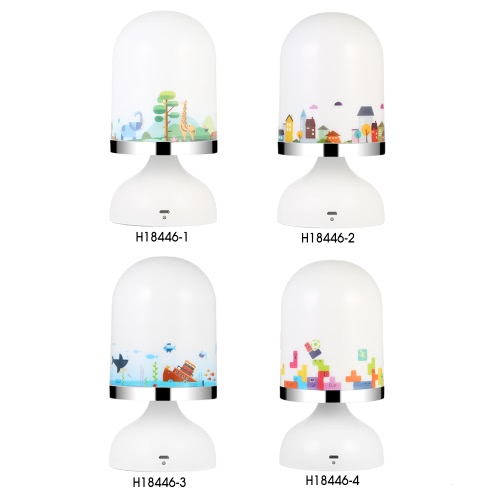 

Portable USB Rechargeable Vibration Sensor Baby Room Hanging LED Night Light Nursery Bedroom Lamp Yellow Light