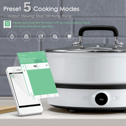 Xiaomi Mijia Precise Control Induction Cooker huismerk kopen in de aanbieding Xiaomi Mijia Precise Control Induction Cooker huismerk kopen in de aanbieding