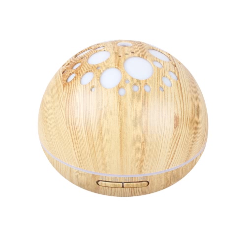300ml Ultrasonic Mist Air Humidifier Aromatherapy Aroma Essential Oil Diffuser with Timing Function Colorful LED Light for Home Office AC100-240V