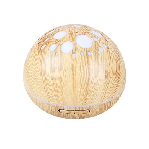 

300ml Ultrasonic Mist Air Humidifier Aromatherapy Aroma Essential Oil Diffuser with Timing Function Colorful LED Light for Home Office AC100-240V