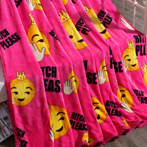

Ferret Polar-fleece Blanket of High Quality Polyester Fiber Soft and Warm 260g/㎡