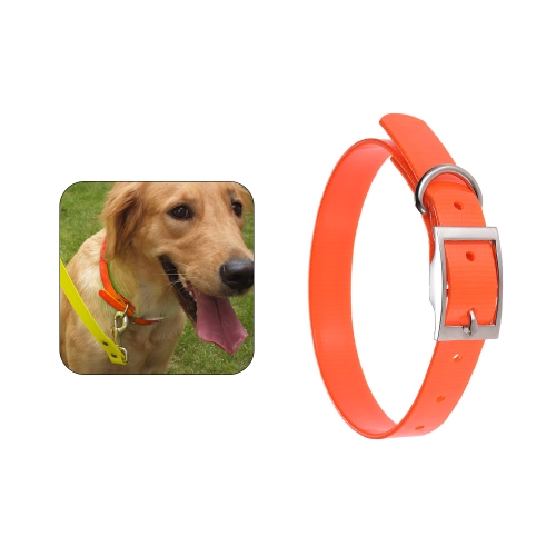 

SSC002TY TPU Dog Collar Регулируемый прочный водонепроницаемый ремешок для ворот собаки для собак Чистый цвет