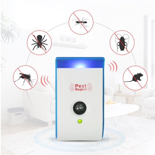 

Ultrasonic Pest Repeller with Night Light Non-toxic Repellent