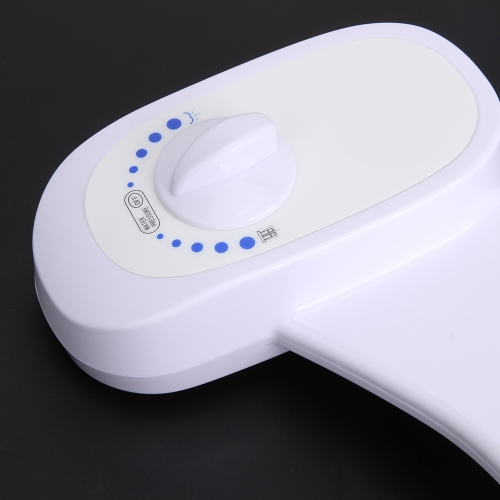 

Adjustable Bathroom Bidet Fresh Water Spray Non-Electric Mechanical Bidet Toilet Seat Nozzle Attachment