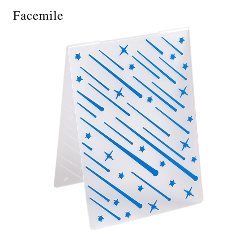 

1PCS Decorative Frame Embossing Folder Plastic Template Textured Impressions for Scrapbooking Photo Card Craft Making Cake Decorat