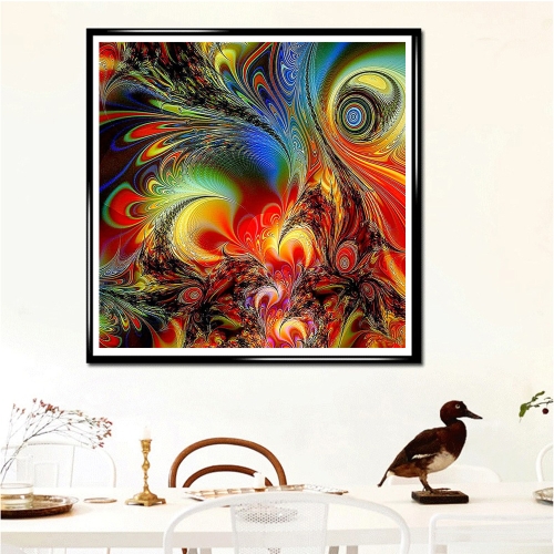 

New 5D DIY Diamond Painting Colorful Mandala Pattern Rhinestone Patchwork Wall Room Decoration