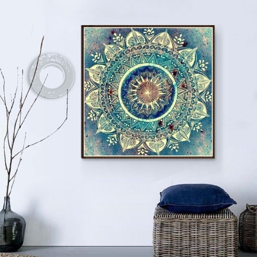 

10 * 10 inches/25 * 25cm DIY 5D Diamond Painting Kit Flower Resin Rhinestone Mosaic Embroidery Cross Stitch Craft Home Wall Decor