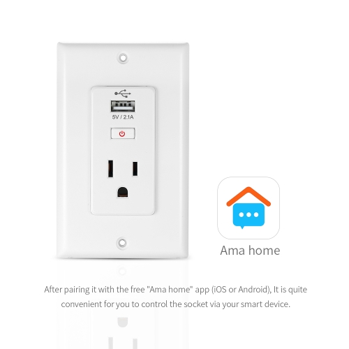 

WIFI Smart Socket Wireless Control Switches Home Smart Plug Socket