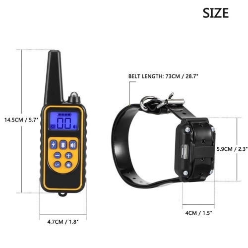 

880 Electric Dog Training Collar Pet Remote Control Waterproof
