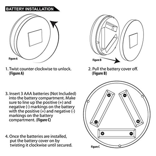 

Atomic Beam Tap Wireless Night Cordless Touch Light