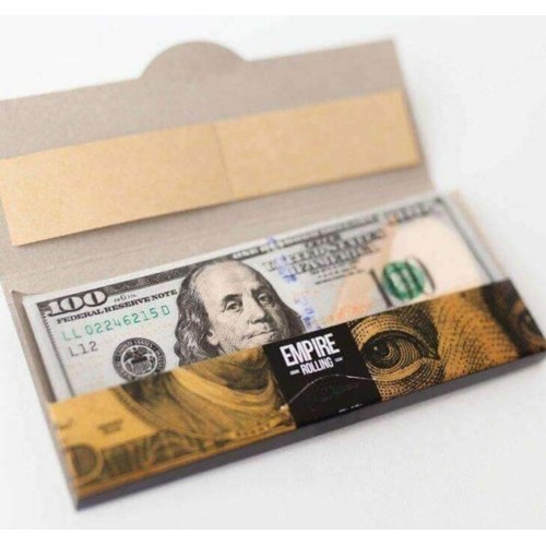 10 Pcs Funny Innovative Empire $100 Dollar Cigarette Papers