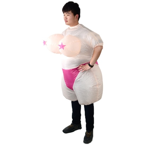 Adults Sexy Lady Inflatable Costume Props Blow Up Inflatable Fancy Dress