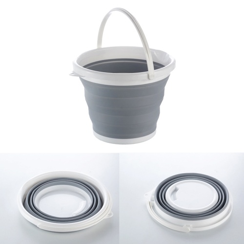 

Portable Outdoor Fishing Travel Foldable Bucket with Handle