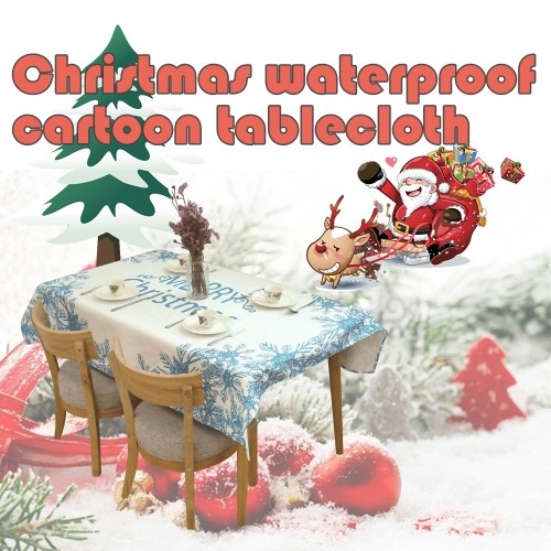 

Christmas Table Cloth Dining Table Decoration