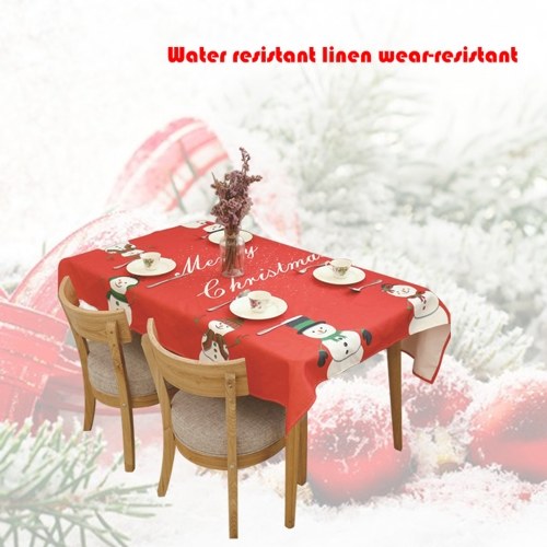 

Christmas Table Cloth Dining Table Decoration