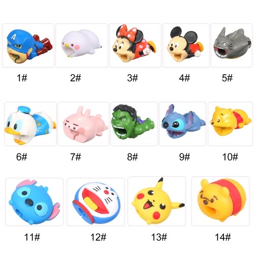 

Cute Animal Cable Bite USB Charging Protector Cover