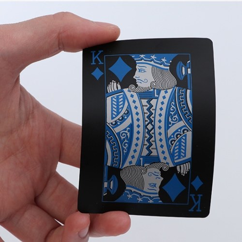 

Quality Plastic PVC Poker Waterproof Black Playing Cards