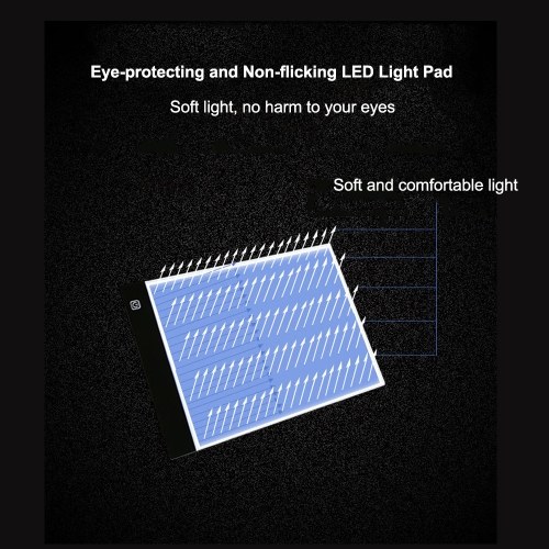 

Ultra-thin 240*148mm LED Light Box Writing Painting Tracing Board