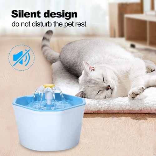 

1.6L Automatic Cat Water Fountain Electric Pet Drinker Bowl Dispenser