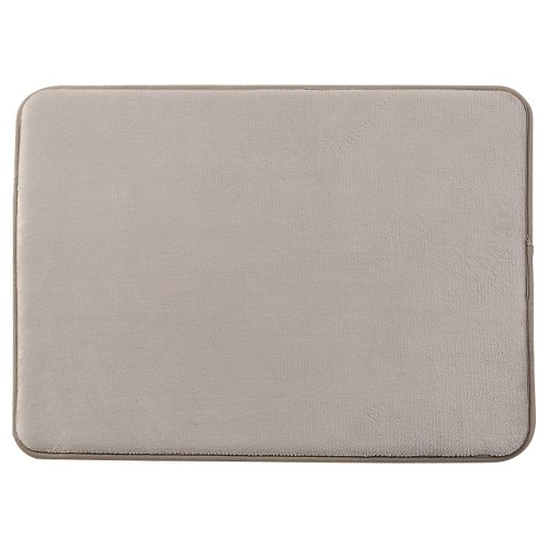 

Bath Mat Toilet Rug Memory Foam Soft Flannel Floor Rug