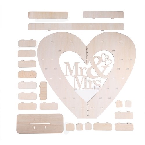 Mr＆Mrs Heart Shape Chocolate Display Stand