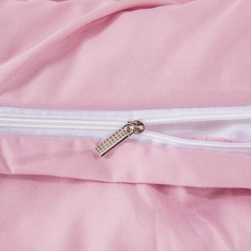 

2Pcs/Set Solid Color Handmade Pinch Pleated Bedding Sets