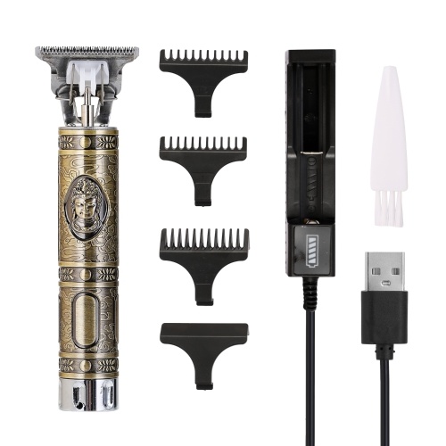 Hair Cutter Professional Hair Trimmer Men Rechargeable Electric Powerful Haircut Machine Carving Hair Tool