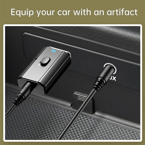 

4 in 1 USB BT Wireless Adapter Transmitter Receiver Music Audio for PC TV Car Hands-free 3.5mm AUX Adaptor