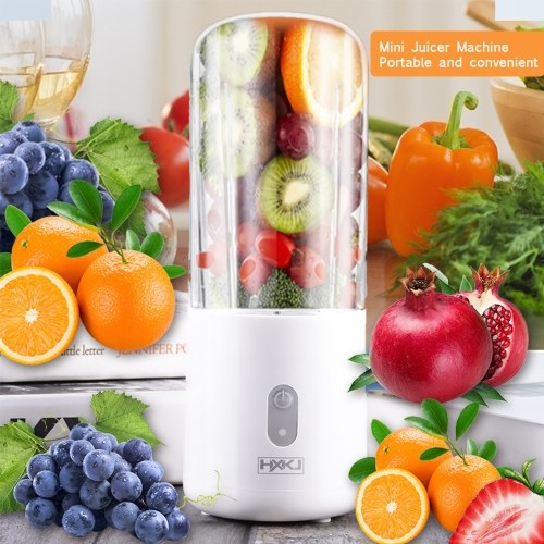 

400ml Mini Bottle Juicer Machine Portable Juicer Mini Mixer Blender