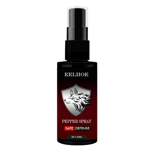 EELHOE Pfefferspray zur Selbstverteidigung Outdoor Safety Selbstschutzzubehör 30ml