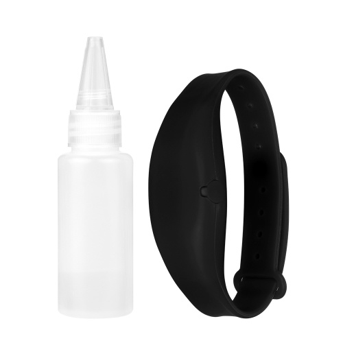 

Wristband Hand Dispenser Refillable Silicone Bracelet for Hand Washing