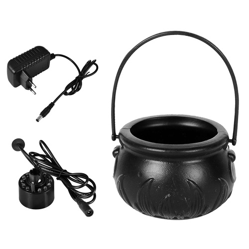 

Halloween Fogger Machine Witch Smoking Pot Mist Maker Sprayer (EU Plug)