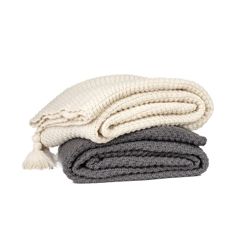 

Handmade Knitted Blanket Soft and Warm Blanket